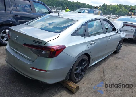 2025 Honda Civic Sport z USA, uszkodzony, nr VIN 2HGFE2F5XSH542846